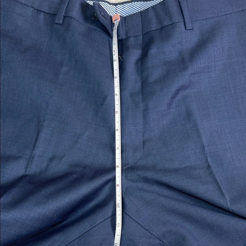 Tommy Hilfiger Men's 100% worsted wool Blue Dress Pants size 36X30